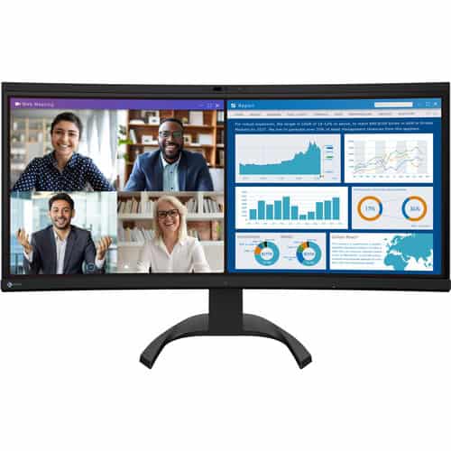 EIZO FlexScan EV3450XC 34.1" 1440p Curved Ultrawide - Image 2