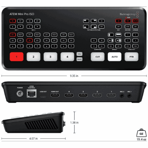 Blackmagic Design ATEM Mini Pro ISO - Image 4