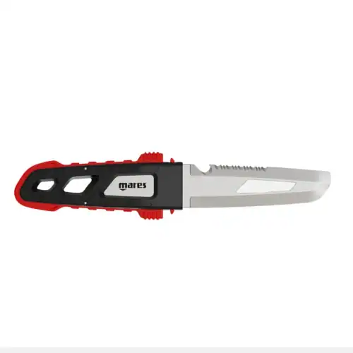 MARES Knife MC-100 Black Red