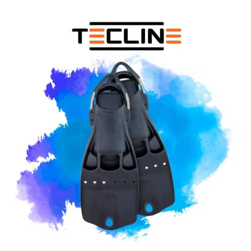 file-1-1.jpg TECLINE Rubber Fins Lightjet with Stainless Steel Spring Straps
