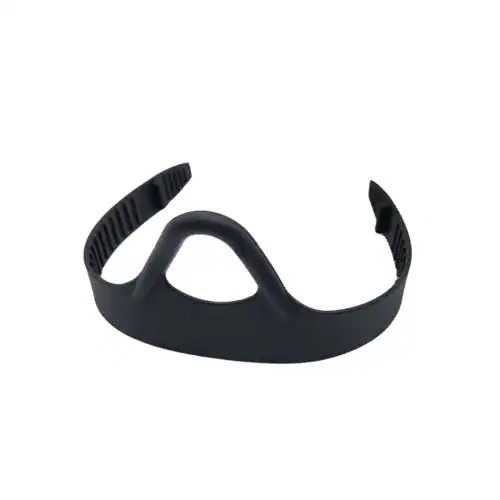 ALLOY STAR Fin Strap Rubber Black