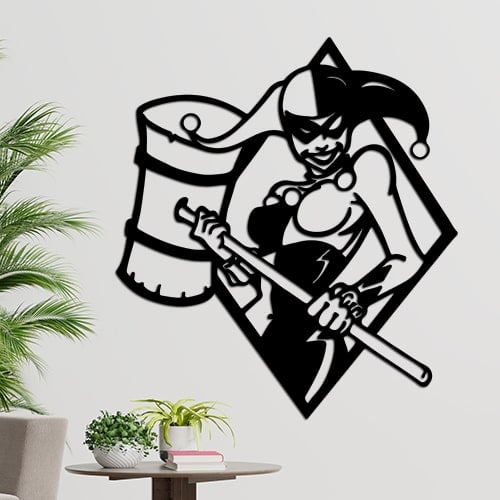 Харли Квинн векторное изображение