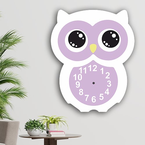 Часы "Филин" – Многослойный чертеж DXF