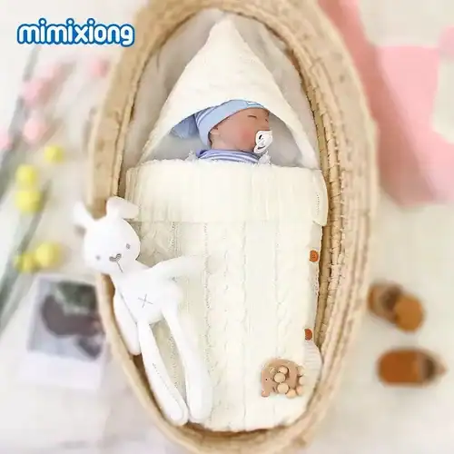 Gigoteuse bébé douce et confortable, motif étoiles bleues, taille 6-18 mois