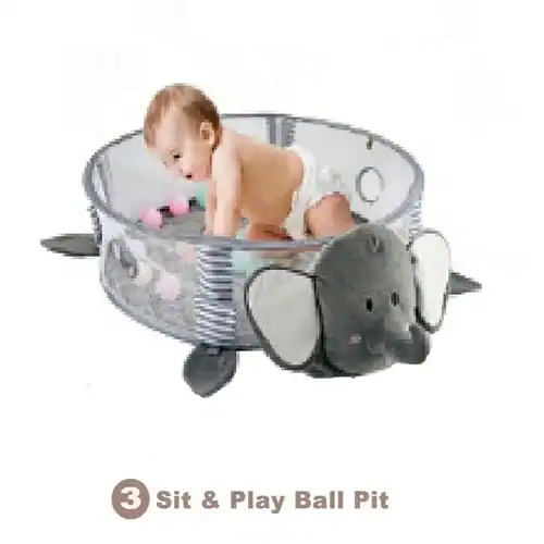 Tapis d'éveil bébé doux et coloré avec jouets suspendus, parfait pour le développement sensoriel.