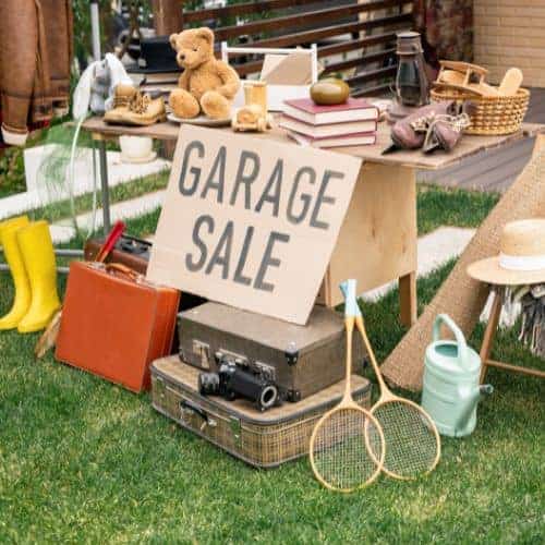 Get organized for a move by decluttering before you pack a single box. Start with a yard sale.