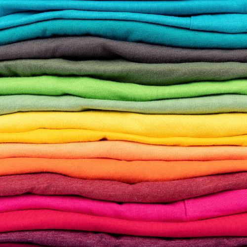 Organize t-shirts by color