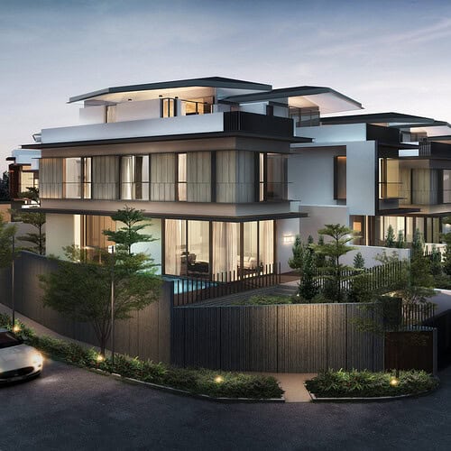 photorealistic architectural rendering
