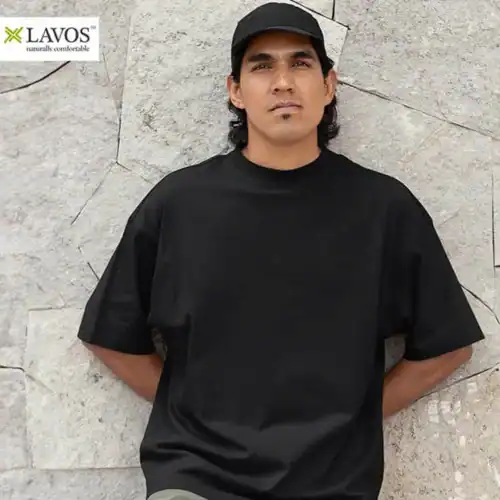 LAVOS Premium Men Oversized T Shirt Blank