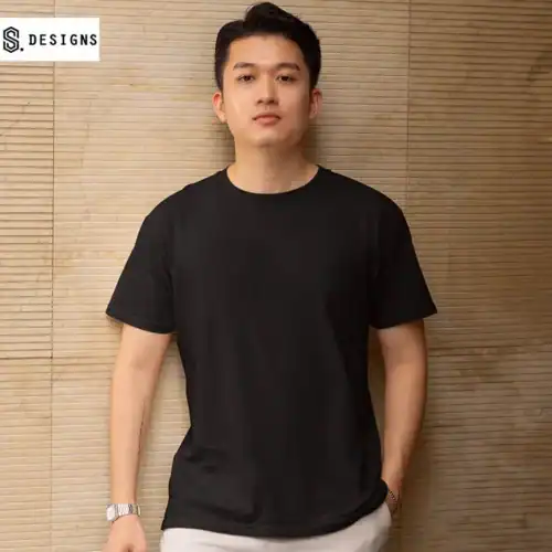 S Designs Mens Blank T-Shirt