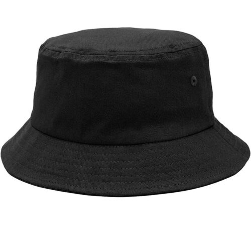 Black Bucket Hat Front
