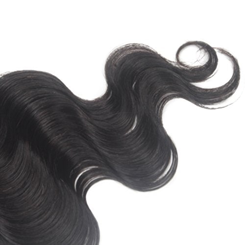 EVA HAIR Brazilian Body Wave Top Closure Unprocessed Human Hair Lace Bleached Knots with Baby Hair Middle Part Closure - Image 8