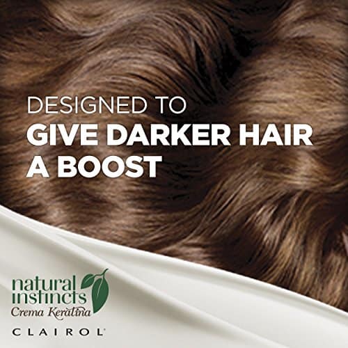 Clairol Natural Instincts Crema Keratina Hair Color Kit, Medium Red 5RR (1 Application) - Image 6