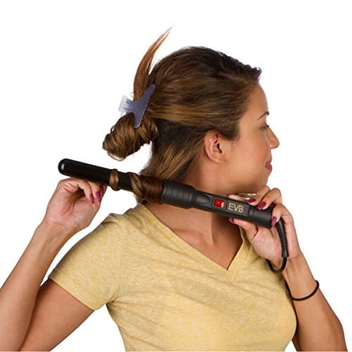 Professional Curling Wand By EV Beauty: Top-Notch Quality Ceramic Iron For Jaw Dropping Curls – Salon-Like Results - Image 6