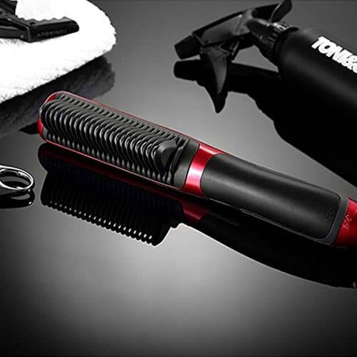 Ocathnon Digital Ceramic Hair Straightener and Hot-air Brush Comb Daily Self Hair Styling Tool - Image 6