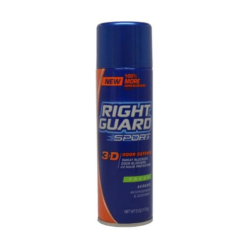 Right Guard Sport 3-D Odor Defense, Antiperspirant & Deodorant Aerosol 6 oz (170 g)