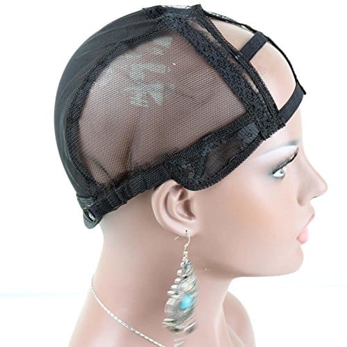 Rossy&Nancy Best Black Color Lace Cap Liner for Long Hair Big Head to Make Wigs - Image 4