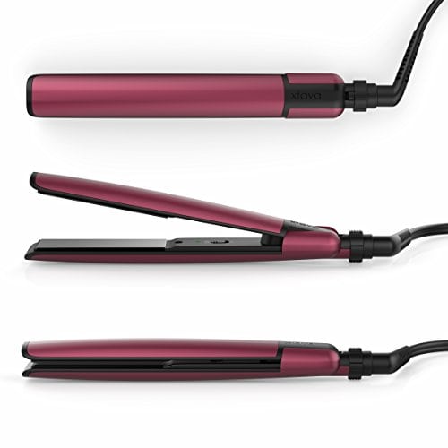 xtava Jet Set Travel Flat Iron Lightweight Straightener Superior Heat Protection On-the-Go - Dual-Voltage Compatibility - Image 3