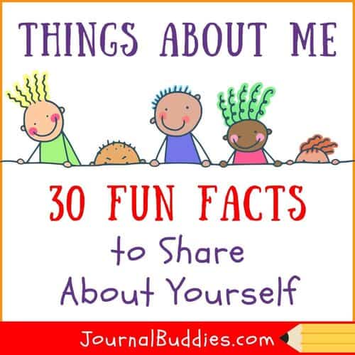 Things to Share or Write About Yourself