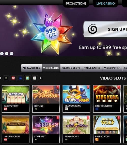 Spinson Casino Review