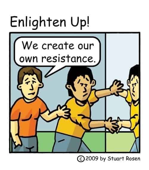 Resistance with driving user adoption