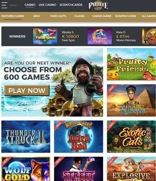 Pirate Spin Casino Overview