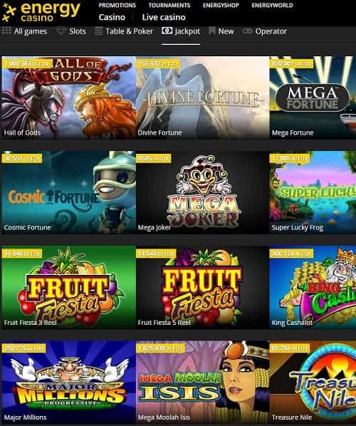 EnergyCasino Online Casino Review