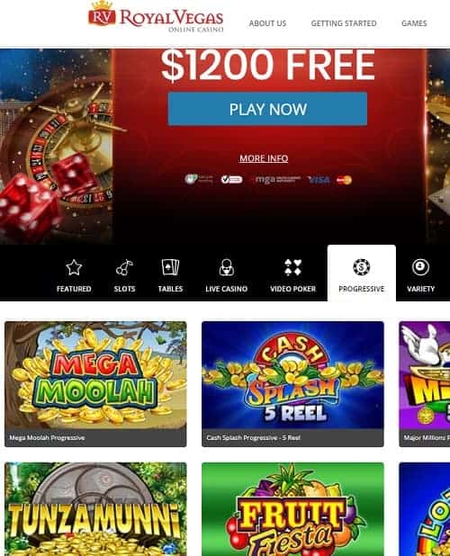 Royal Vegas Online Casino Review 