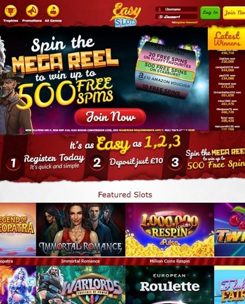 Easy Slots Casino Review