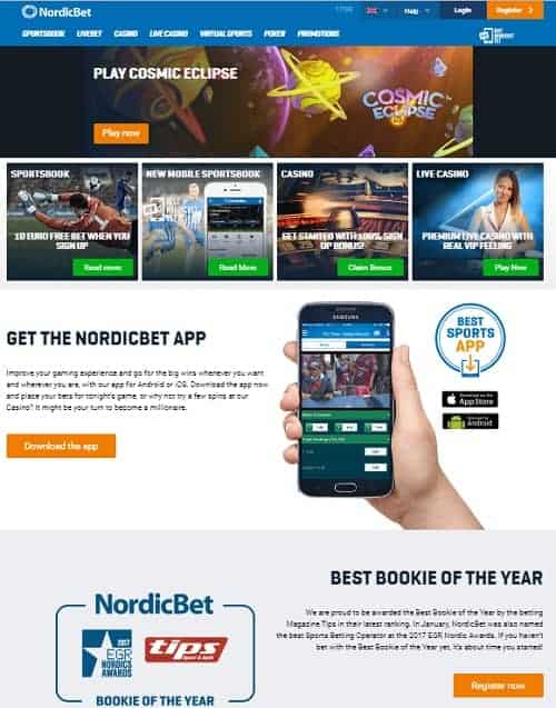 Nordicbet.com Casino free spins