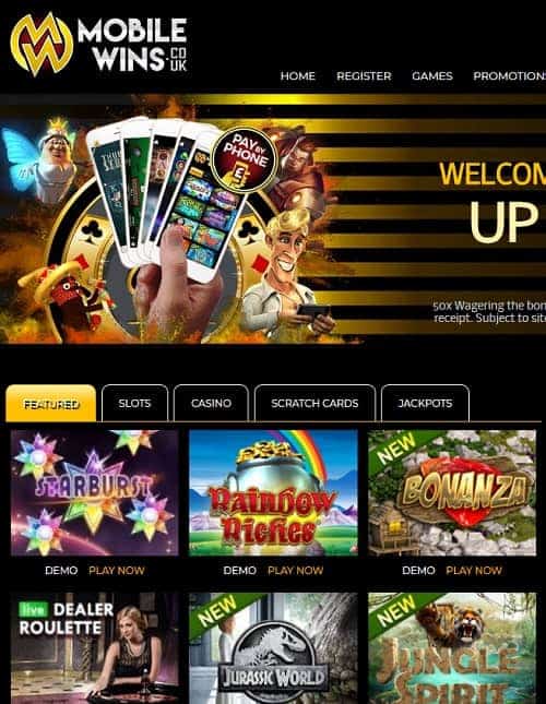 Mobile Wins Casino Review