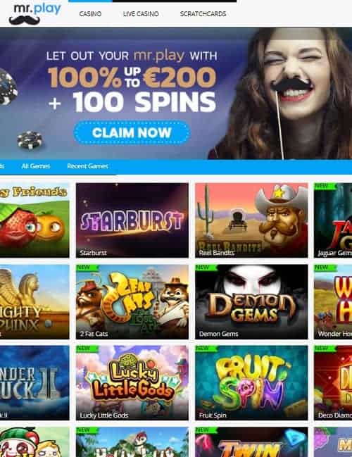 Mr Play Casino Review