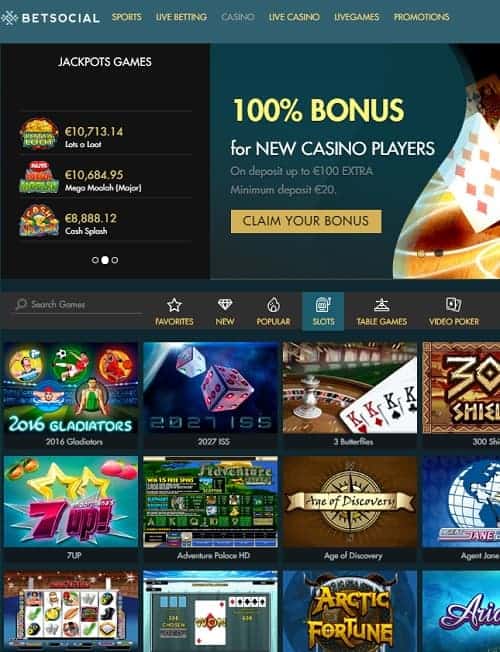 Bet Social Casino Review