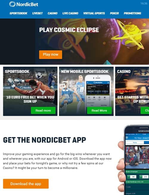 Nordic Bet Casino free spins