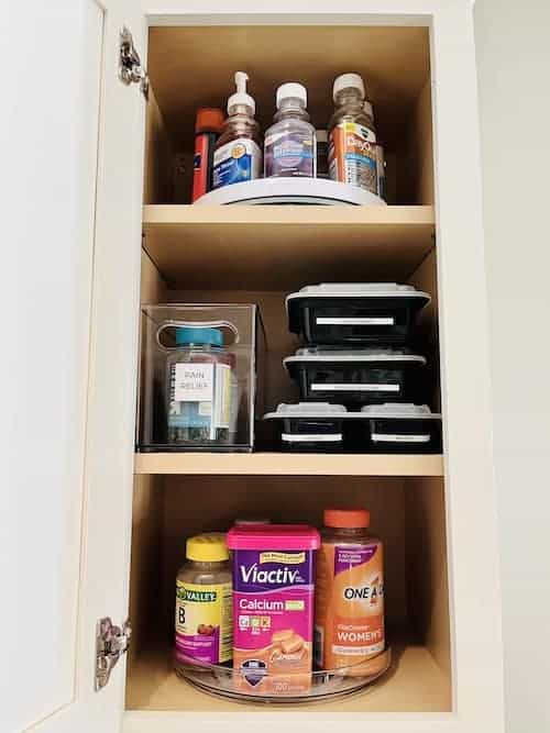 How to Organize Vitamins, Supplements & Medicines in Four Steps