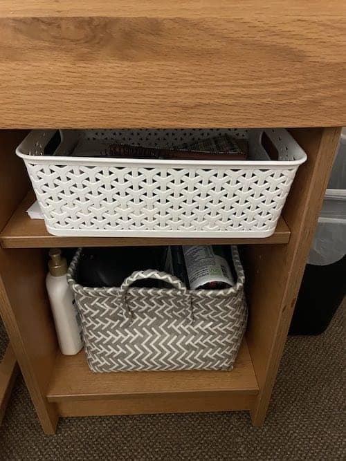 Dorm Room Storage: Shelf Storage