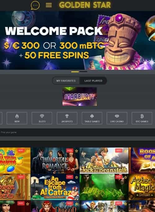 Golden Star Casino Review