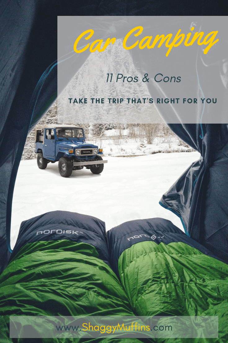 Car Camping 11 pros and cons