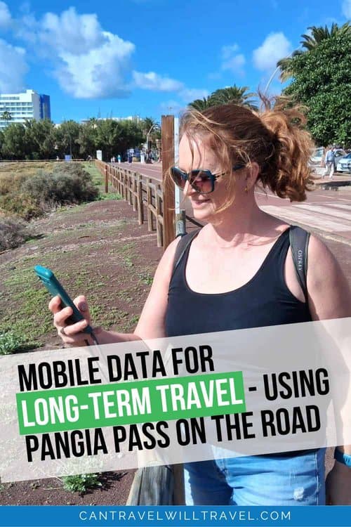 Mobile Data For Long-Term Travel - Using Pangia Pass On the Road Pin