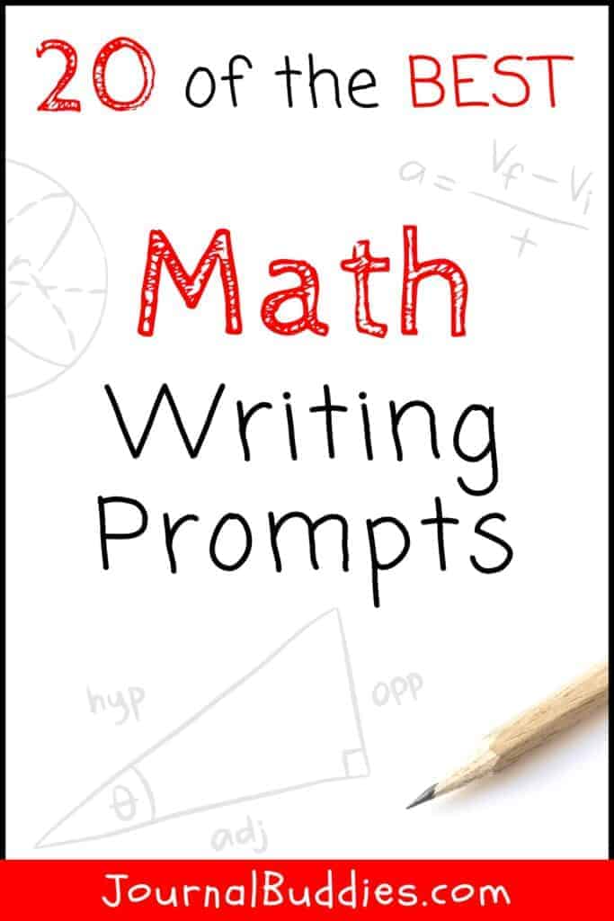 Math Journal Writing Prompts