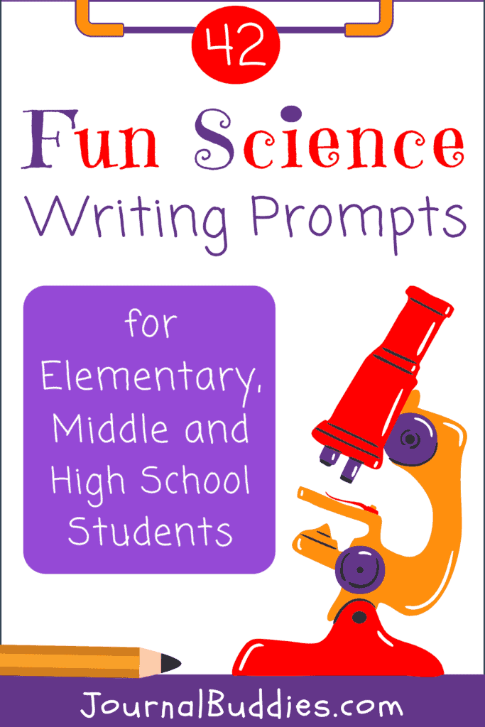 Science Related Writing Prompts for Students