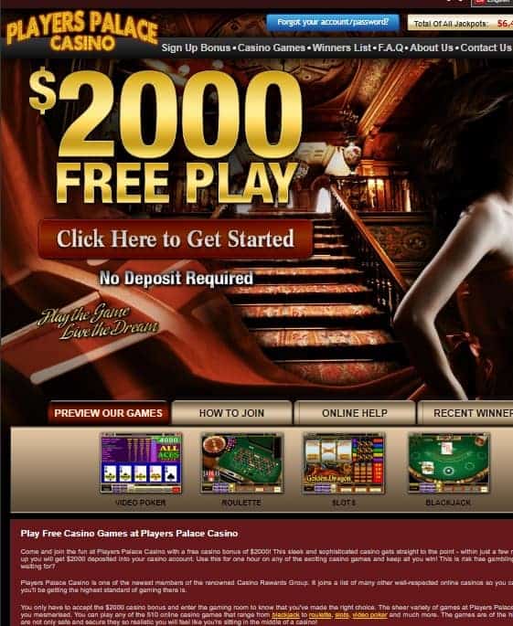 Players Palace Casino Review