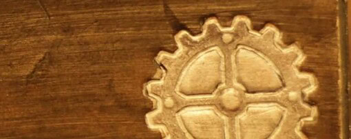 Men's Leather Keychain Brown Gear