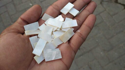 Mother Of Pearl Cutting 1 x 2 cm 1000 pcs - Image 10