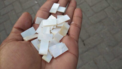 Mother Of Pearl Cutting 1 x 2 cm 1000 pcs - Image 9