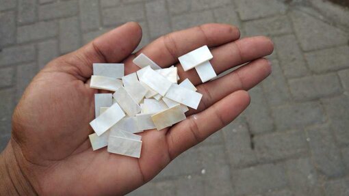 Mother Of Pearl Cutting 1 x 2 cm 1000 pcs - Image 8