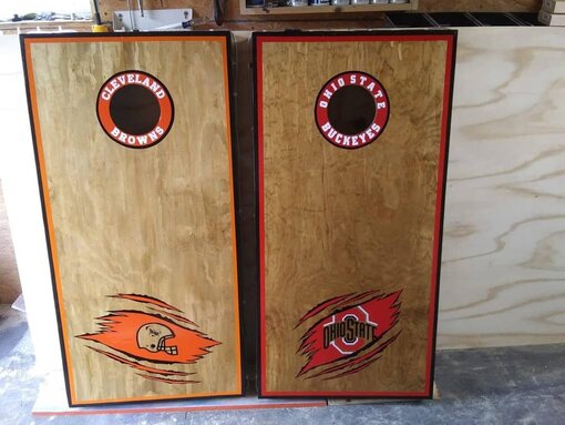 Custom Corn Hole Board Set - Image 13