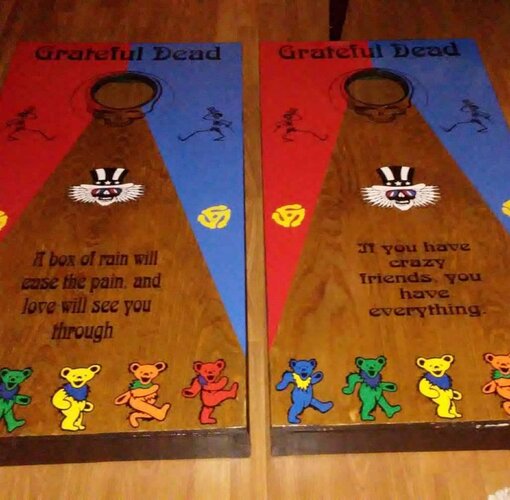 Custom Corn Hole Board Set - Image 2