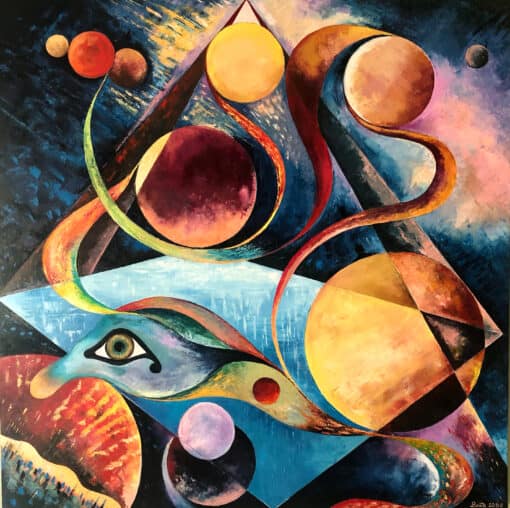 “The creating of the Universe” Painting