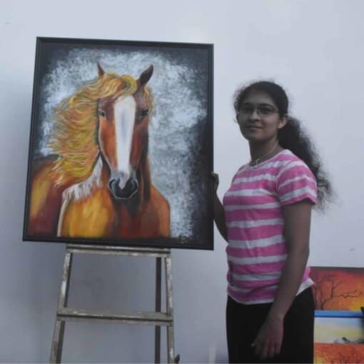 The glorious horse, the shining horse, the golden horse, the beloved horse, the fastest horse. Hand painting,hand horse painting,horse art,abstract horse painting,horse painting,horse oil painting,painting horse,horse wall art print,horse original art,painting horse art,horse,abstract horse,horse painting - Image 2